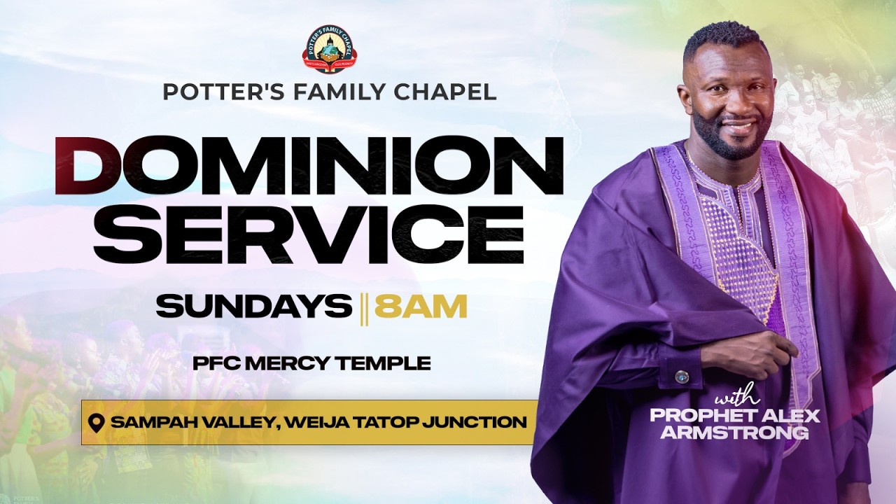 DOMINION SERVICE // 15-03-26// Prophet Alex Armstrong