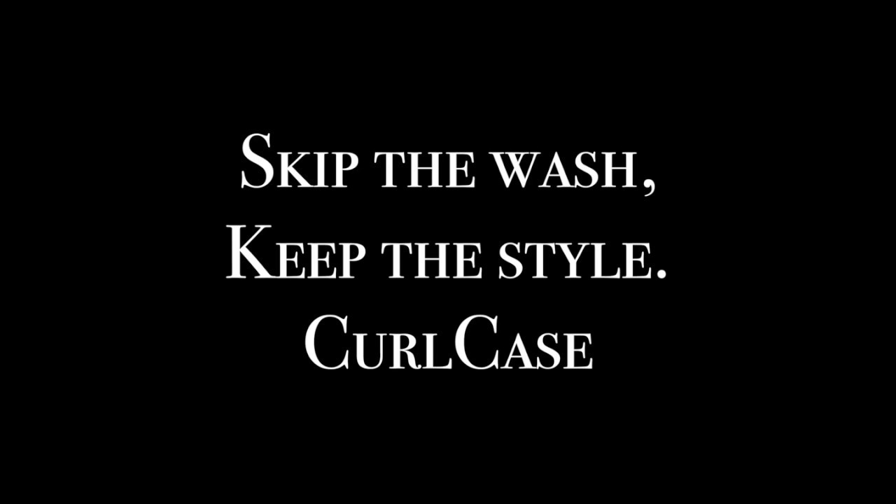 How to protect curls at night when you sleep: CURLCASE