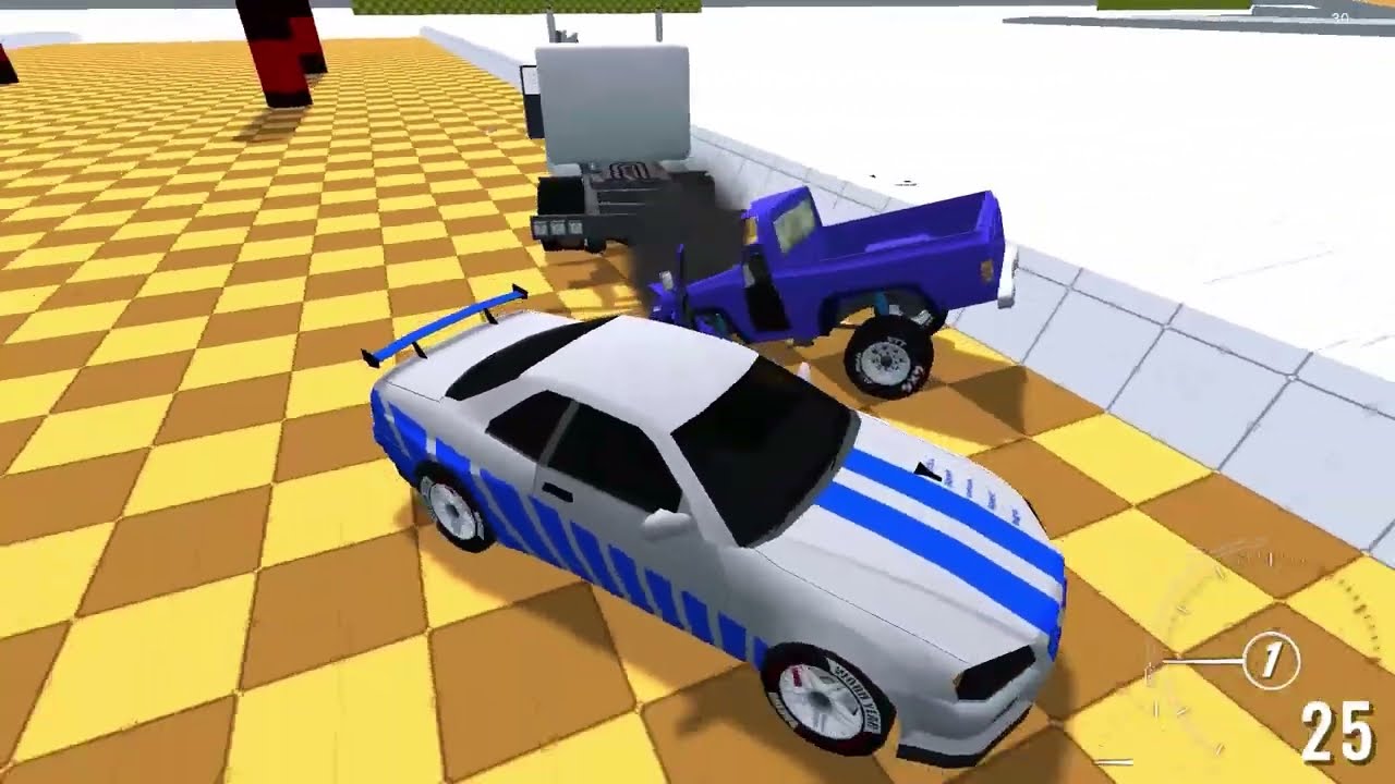 Car Crash Simulator. Realistic car destructions. Free Sandbox.