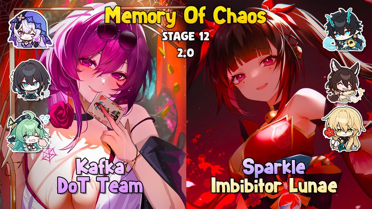 E0S1 Kafka DoT Team & E0S1 Sparkle x Imbibitor Lunae | MOC 11 | Honkai: Star Rail 2.0