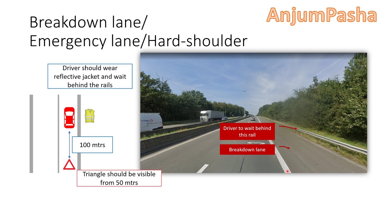 Driving Theory Exam - Motorway and Expressway