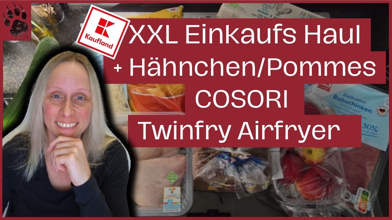 SPAREN extrem günstiger XXL Wocheneinkauf & Zubereitung COSORI Twinfry Airfryer 🥳#kochen #vlog #haul