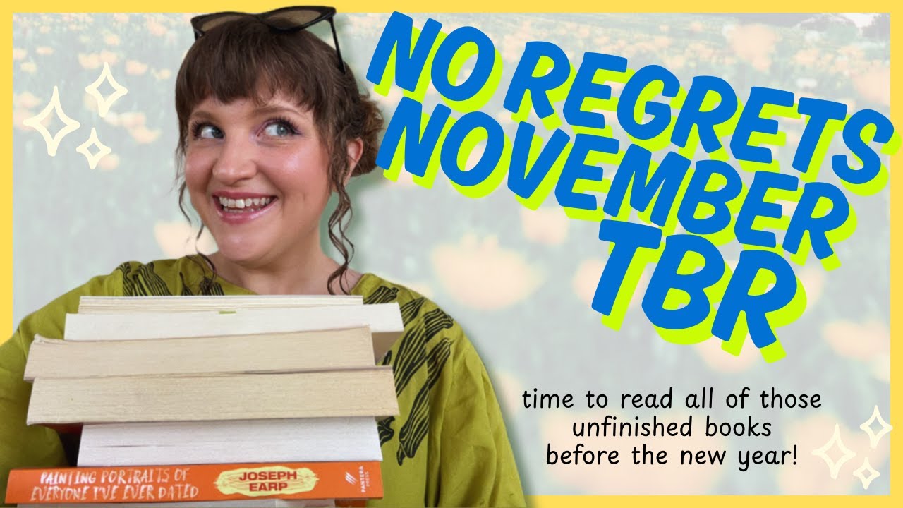 No Regrets November TBR | a new readathon