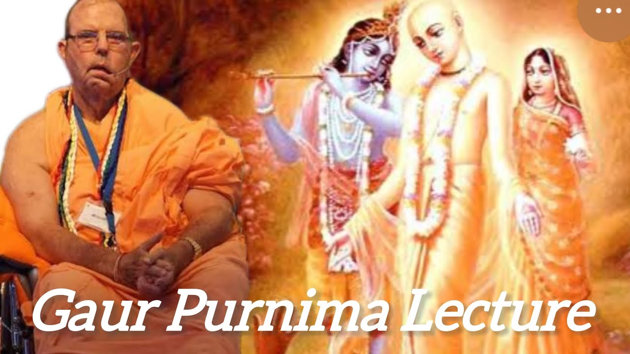Gaur Purnima HH Srila Jayapataka Swami Maharaja