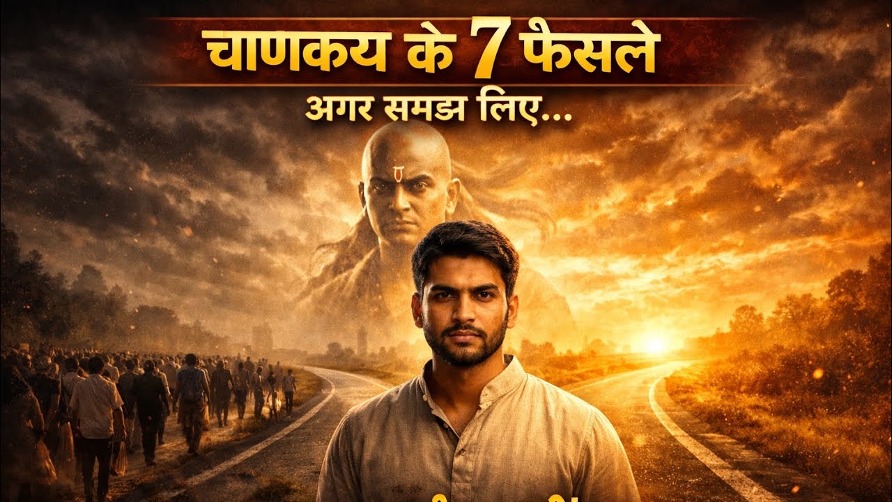 चाणक्य के 7 फैसले अगर समझ लिए 🔥 तो आपकी तरक्की कोई रोक नहीं पाएगा | Chanakya Niti.