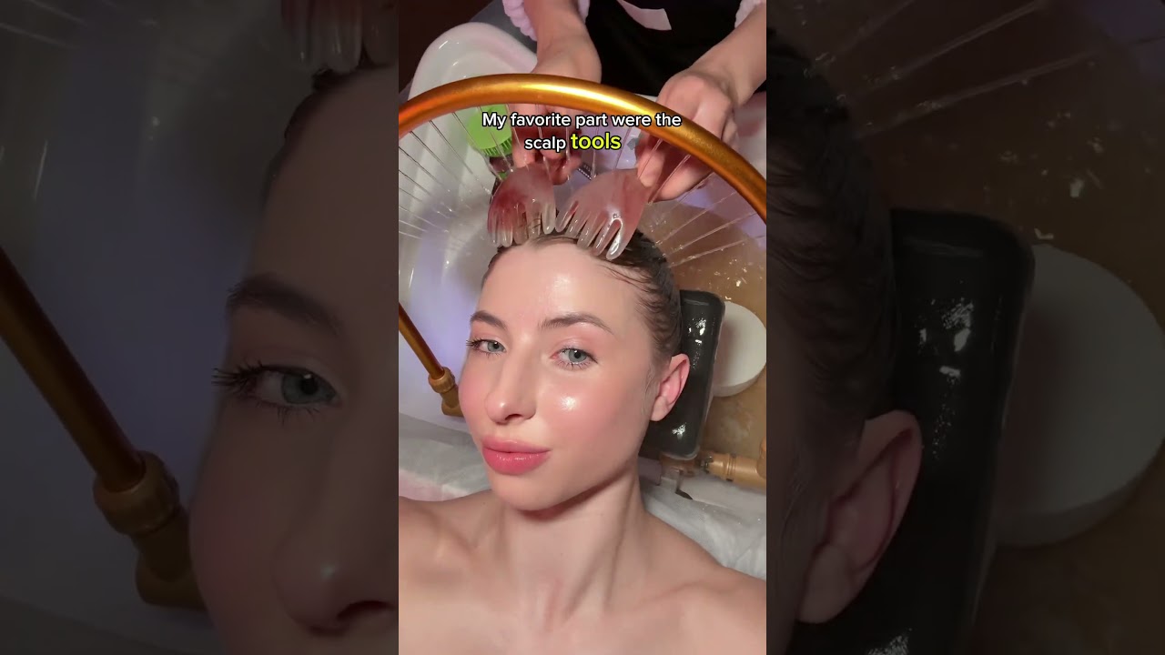 The ultimate scalp massage 💆🏼&zwj;♀️ This is Island Spa Club in Long Island NY #headspa #scalpmassage