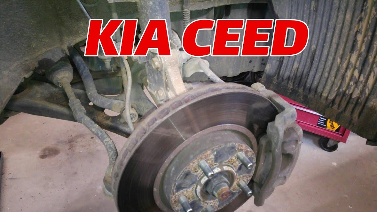 KIA CEED wymiana tarcz i klocków przód