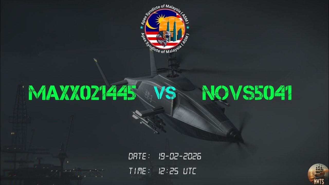 MATCH 2 | MAXX021445 vs NOVS5041 | ASM Inaugural Tournament S2  | R1 | ASM