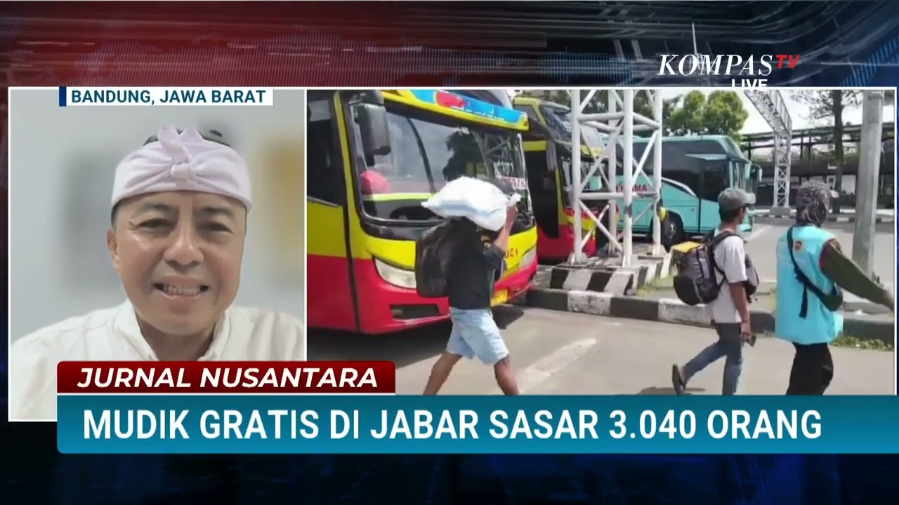 FULL Sekda Provinsi Jabar Bicara soal Program Mudik Gratis, Bisa Daftar Via Aplikasi Sapa Warga