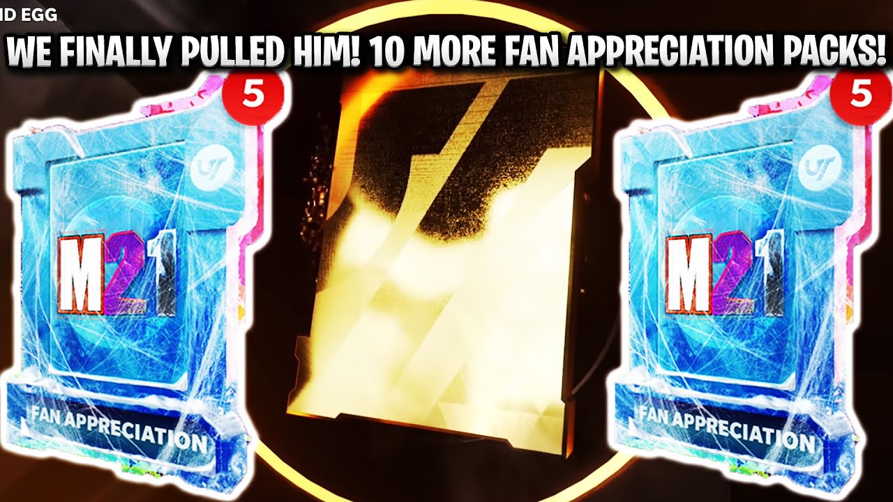 WE FINALLY PULLED HIM! FAN APPRECIATION PACK REFRESH! 10 FAN APPRECIATION PACKS! | MADDEN 21