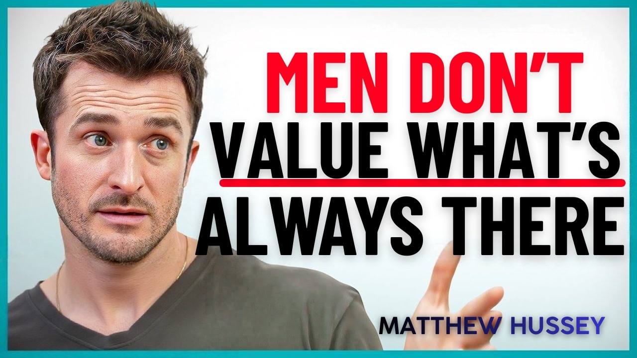 Men Don’t NOTICE What You Do For Them… They Value One Thing Only | Matthew Hussey Dating ADVICE