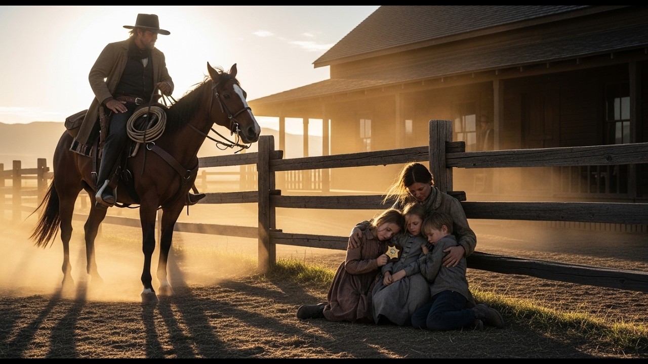 A Poor Family Slept Outside the Cowboy’s Ranch — Morning Changed Everything