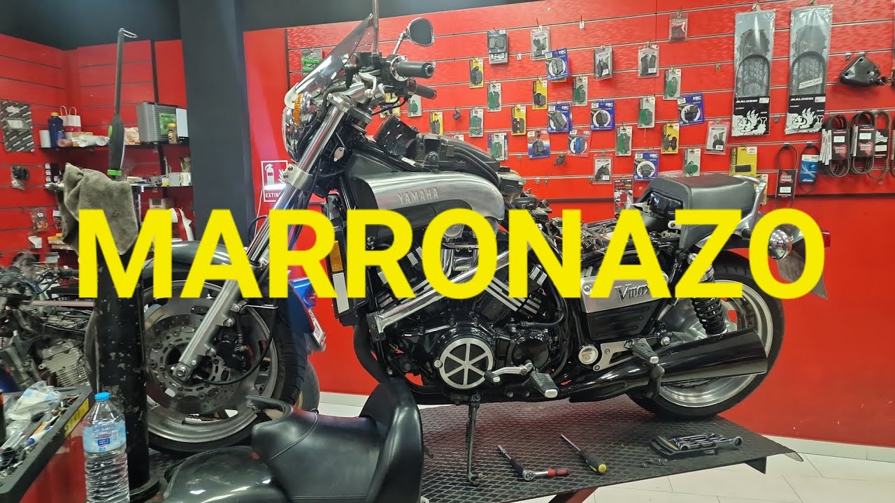 YAMAHA VMAX 1200 FULL SERVICE Y PROBLEMON PARTE 1