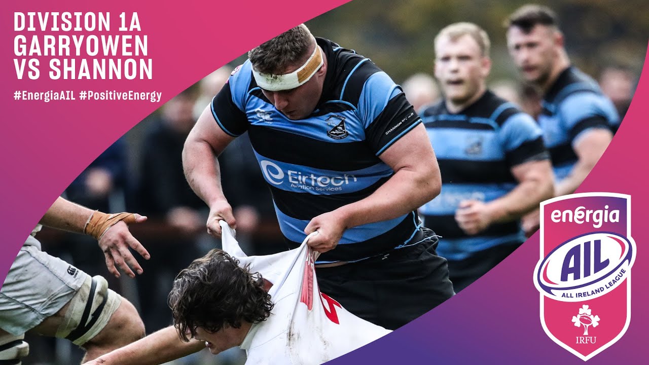 #EnergiaAIL Highlights :: Garryowen v Shannon