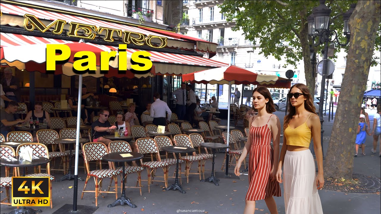 🇫🇷Paris Walk 4K60fps HDR -Crowds, Jardin Luxembourg, Notre-Dame- (13/08/2025)