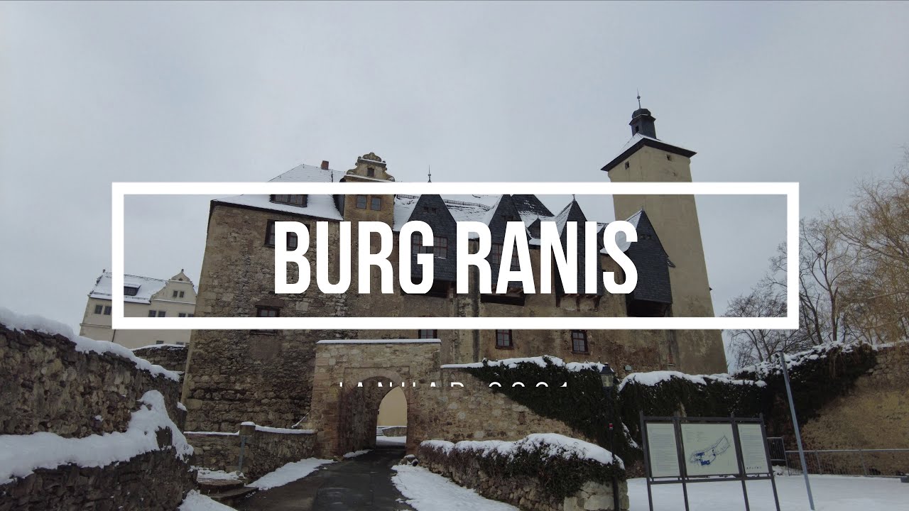 Mit der DJI Mavic Air 2 auf Burg Ranis in 4 K
