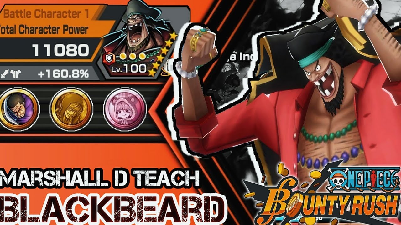 BLACKBEARD 6* [100 LVL] |  SS ЛИГА |ГЕЙМПЛЕЙ ПЕРЕД НОВЫМ ТИЧЕМ?!?!?!?! ONE PIECE BOUNTY RUSH OPBR