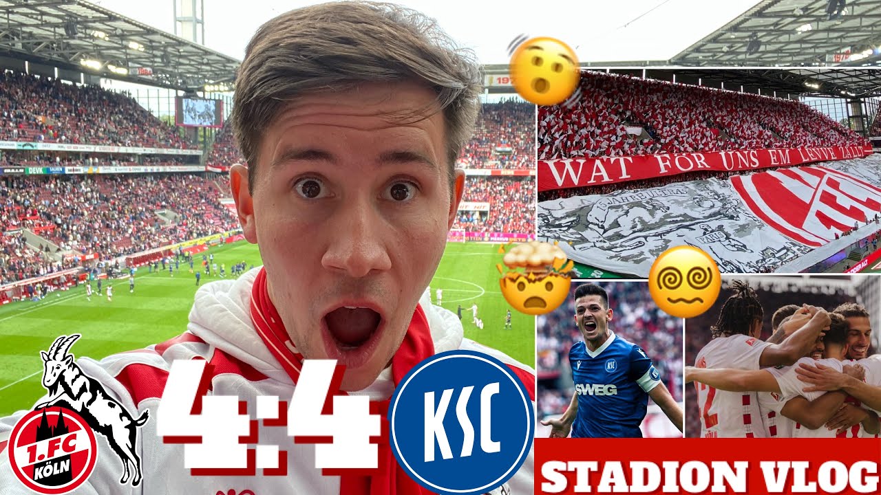 TOR SPEKTAKEL IN MÜNGERSDORF 🤯 | 1. FC Köln vs Karlsruher SC | STADION VLOG