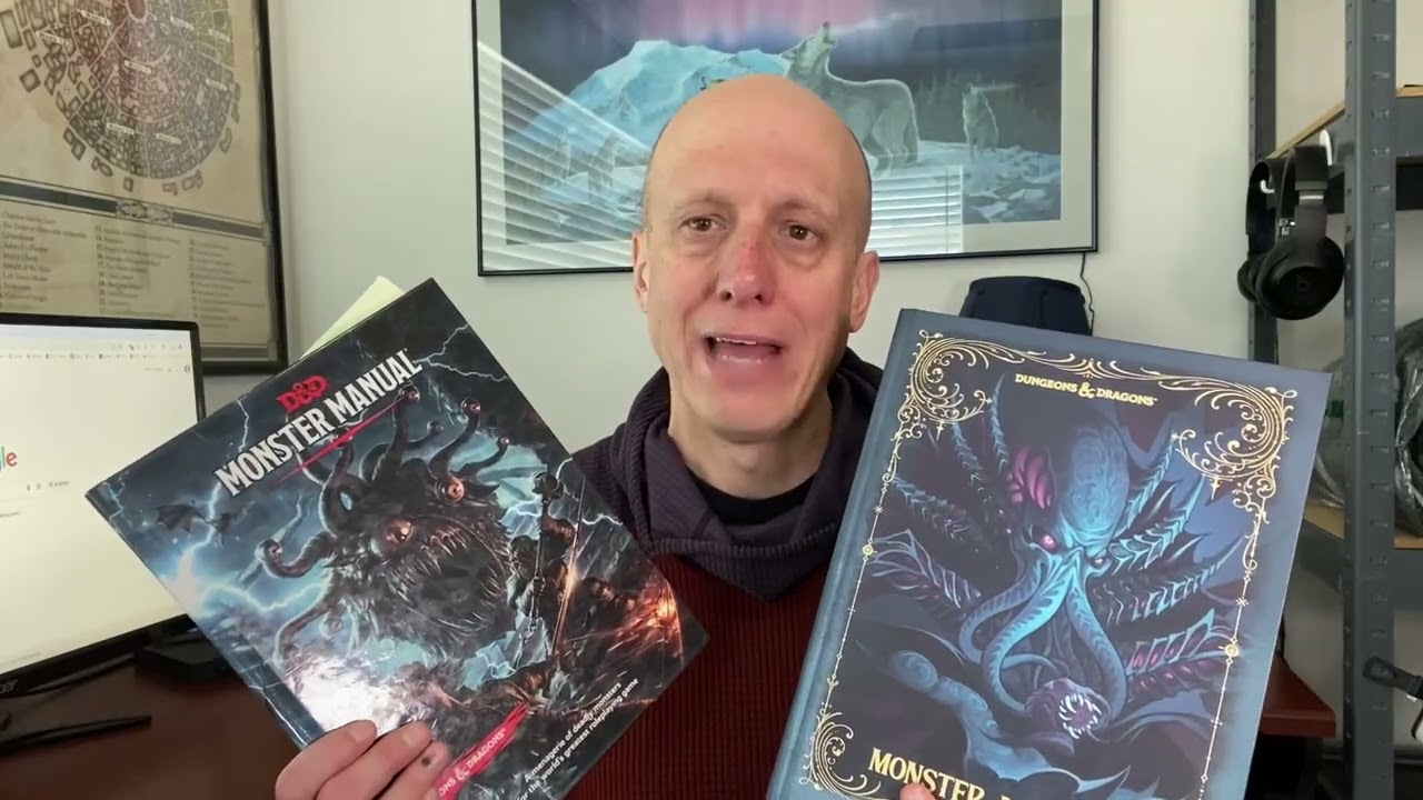 This or that: 2014 vs 2024 Monster Manual (Dungeons and Dragons)