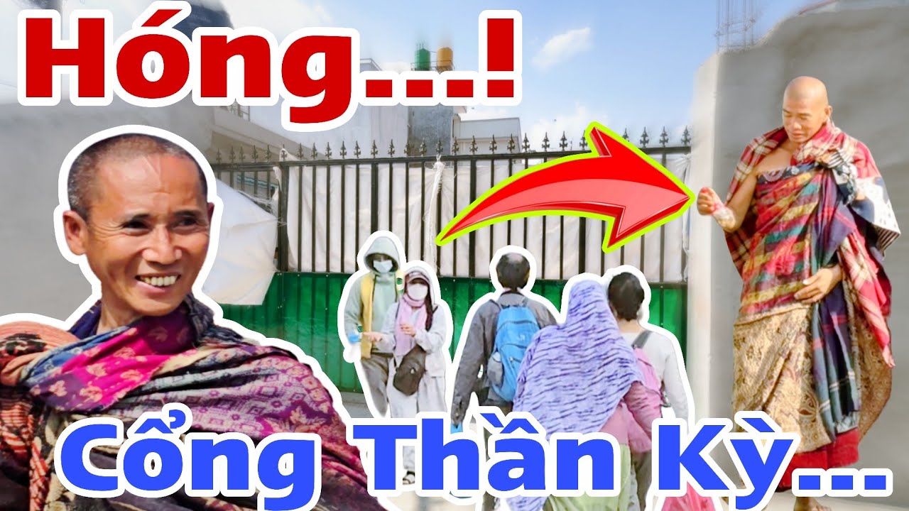 Hóng Biến...! Cổng Đoàn TMT Tu Mà Lạ Quá... Chai Nước Lạ...