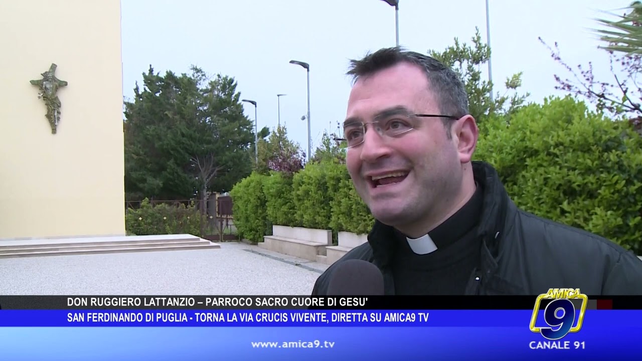 San Ferdinando di Puglia - La Via Crucis vivente in diretta su Amica9