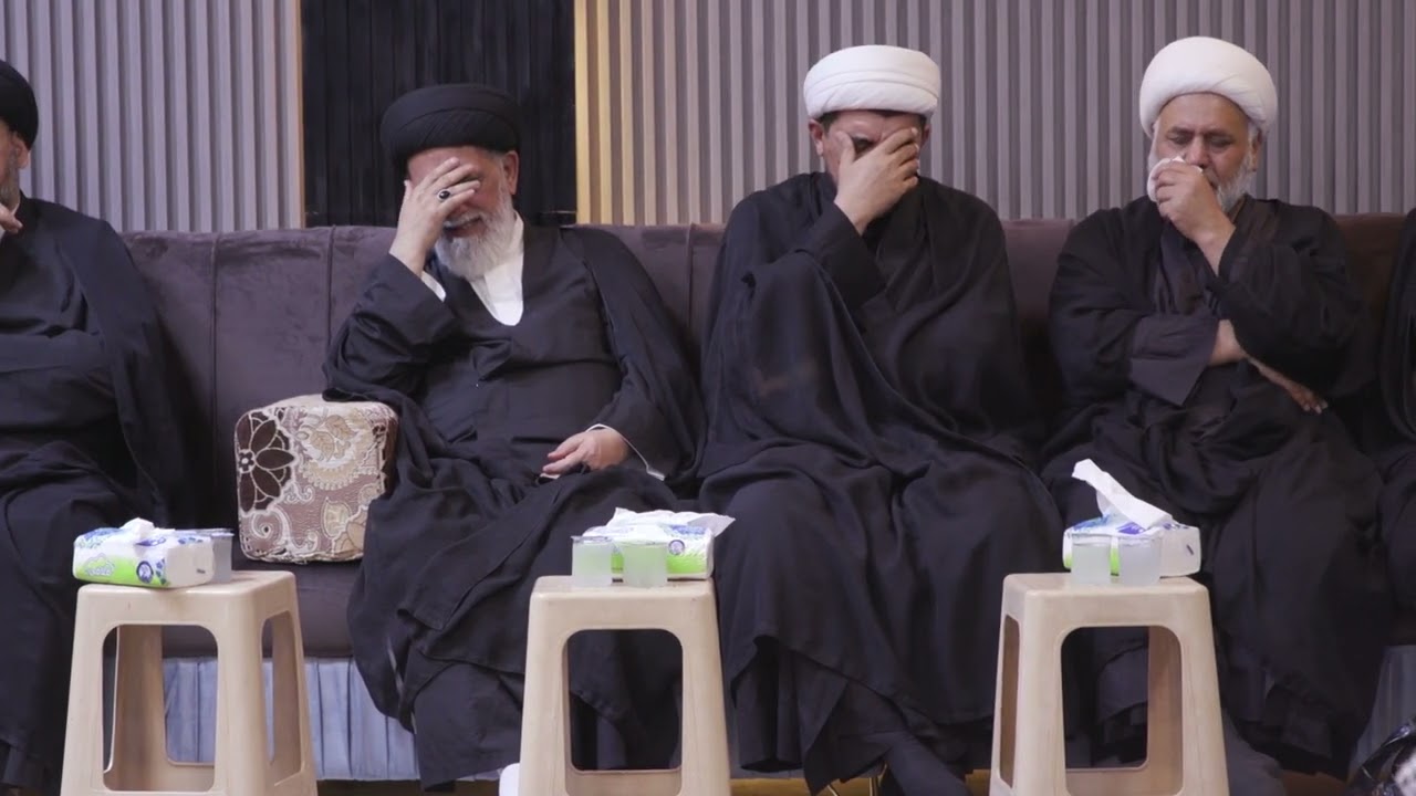 مجلس الليلة التاسعة من شهر محرم الحرام ١٤٤٥هـ الخطيب الحسيني السيد احمد الحكـــيم.