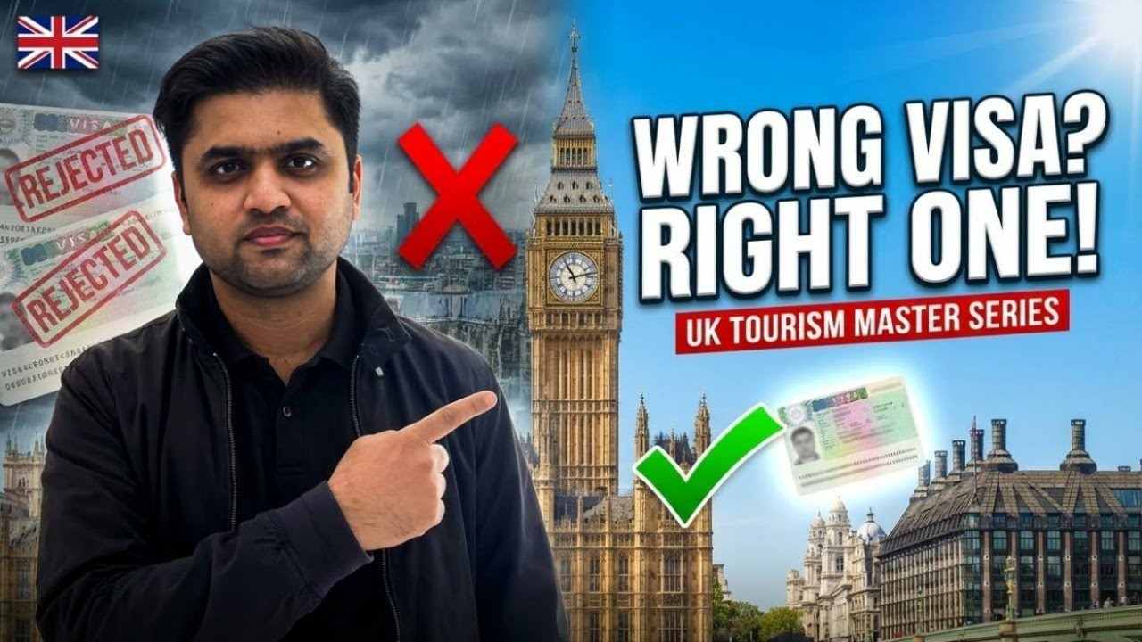 UK Visitor Visa 2026 Ep 1  Tourist, Family, Business Types &mdash; Watch Before You Apply (Hindi Guide)