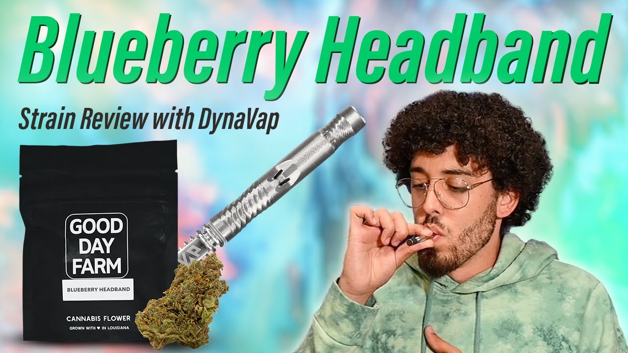 Blueberry Headband | Louisiana Medical Marijuana Review | DynaVap