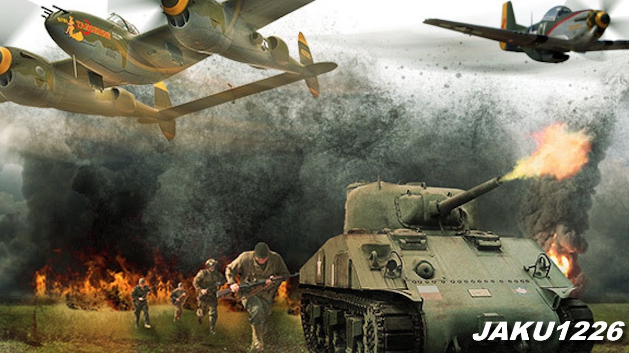 Battlefield Europe & P51 Mustang Attack Demo Columbus Airshow 2024