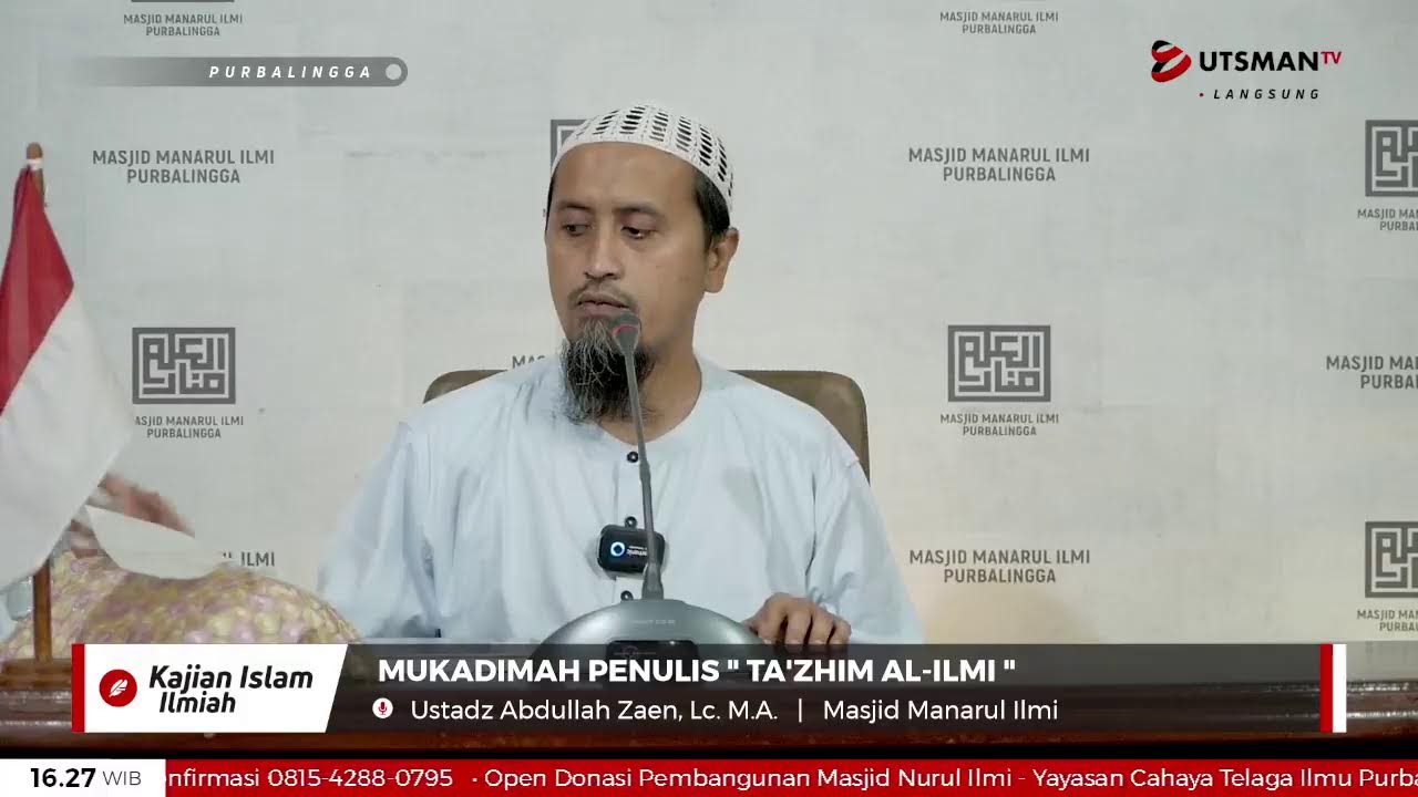 LIVE  Mukadimah Penulis 