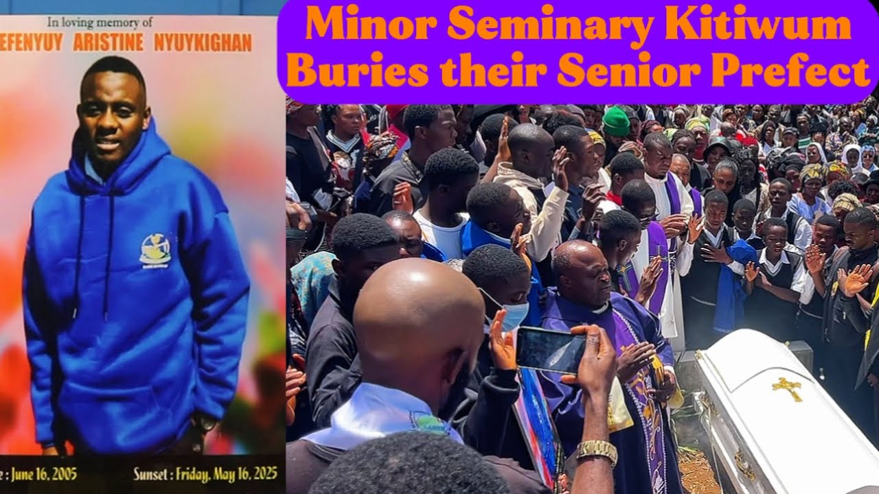 SAINT ALOYSIOUS MINOR SEMINARY KITIWUM BURIES ARESTINE YUFENYUY