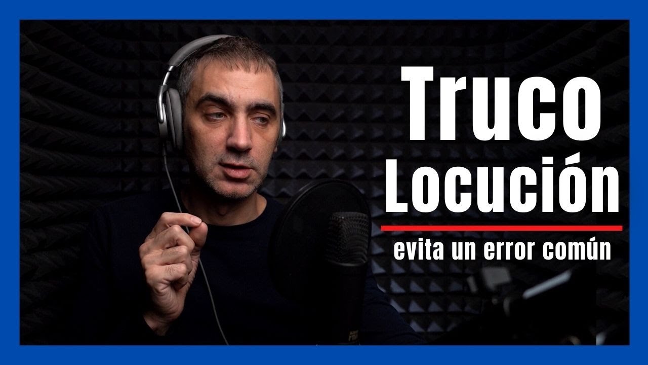 🎙️ Un TRUCO BÁSICO de LOCUTOR 🎙️| Consejos para MEJORAR TU LOCUCIÓN