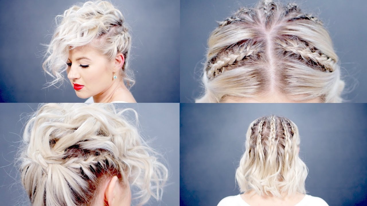 CREATIVE SHORT HAIRSTYLES Tutorial | Milabu