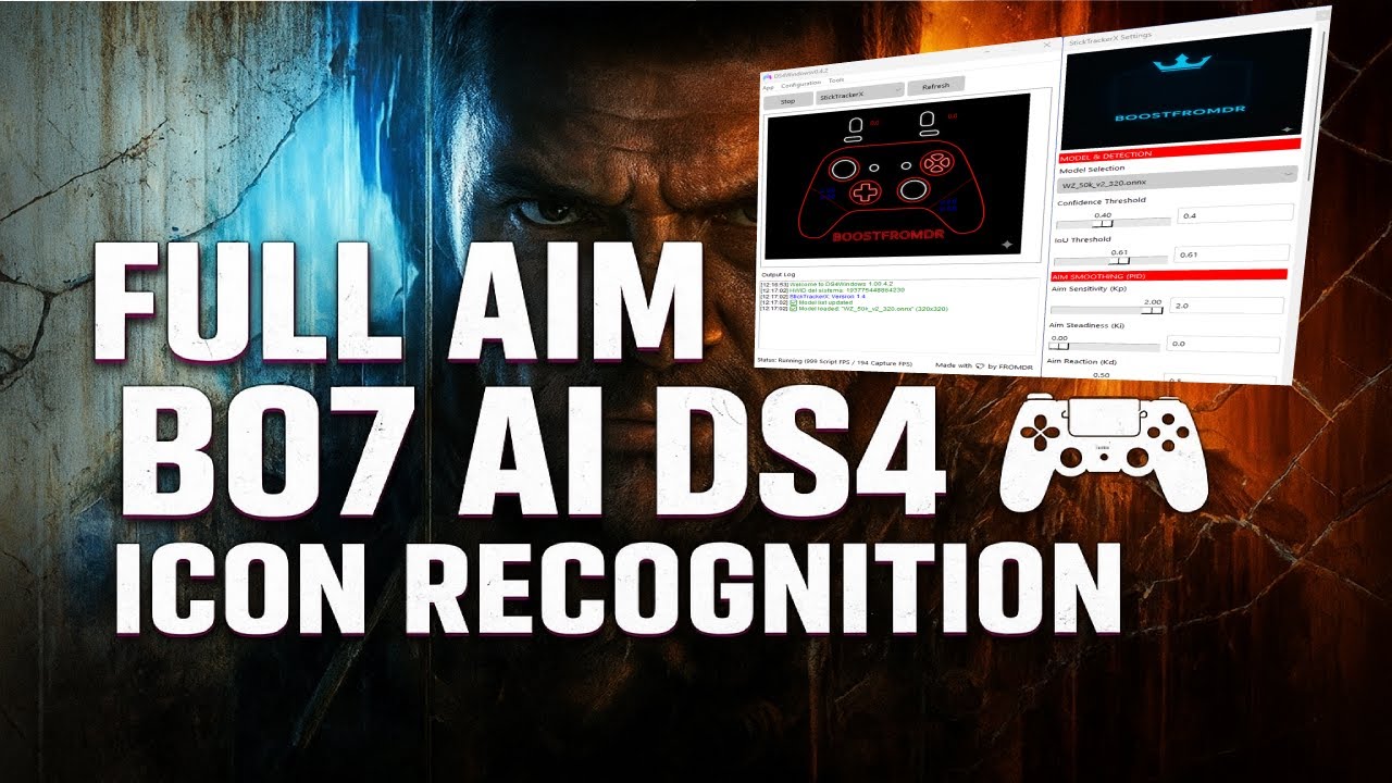 BO7 AIM BOOST with AI DS4 WINDOWS! UNREAL ICON TRACKING 🤖🔥 (Black Ops 7)