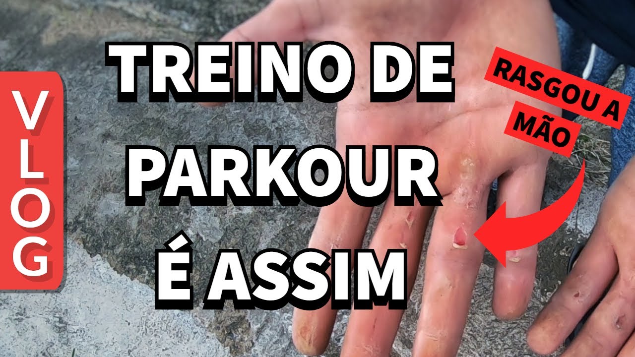 TREINO DE PARKOUR &Eacute; ASSIM - VLOG 2 - Salom&atilde;o Parkour