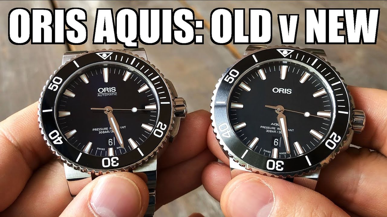 New Vs Old Oris Aquis Date Automatic Dive Watch Comparison - Perth WAtch #306