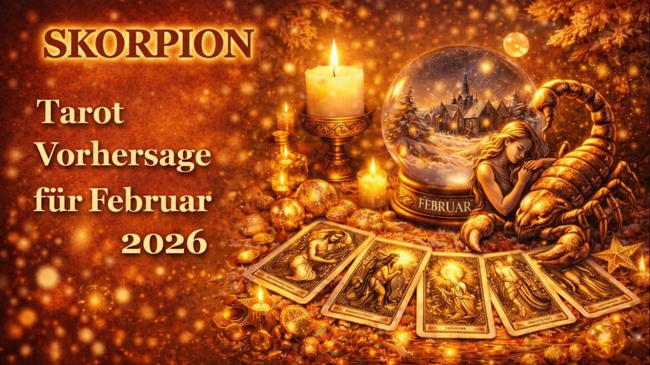 SKORPION ♏ TAROT FEBRUAR 2026 | DEINE MAGISCHE WANDLUNG! 🦂💎 Deine Macht erwacht! ✨
