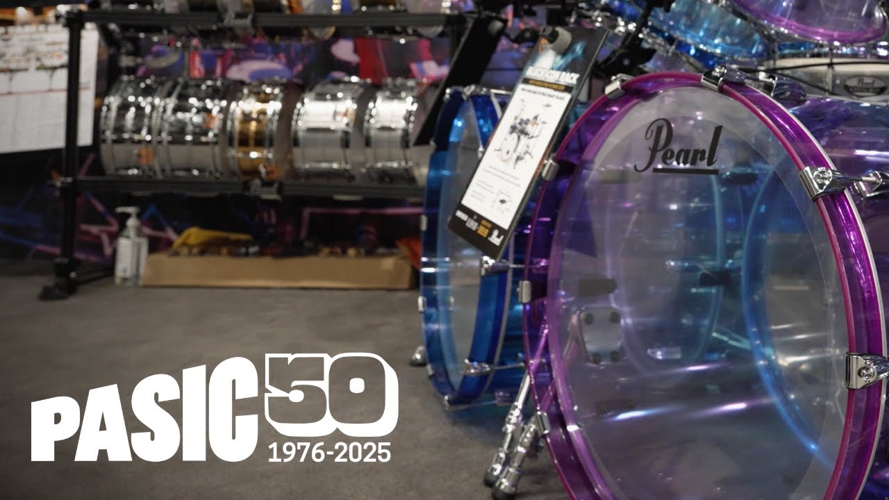 PASIC 2025 | Виртуальный тур по стенду Pearl Drums