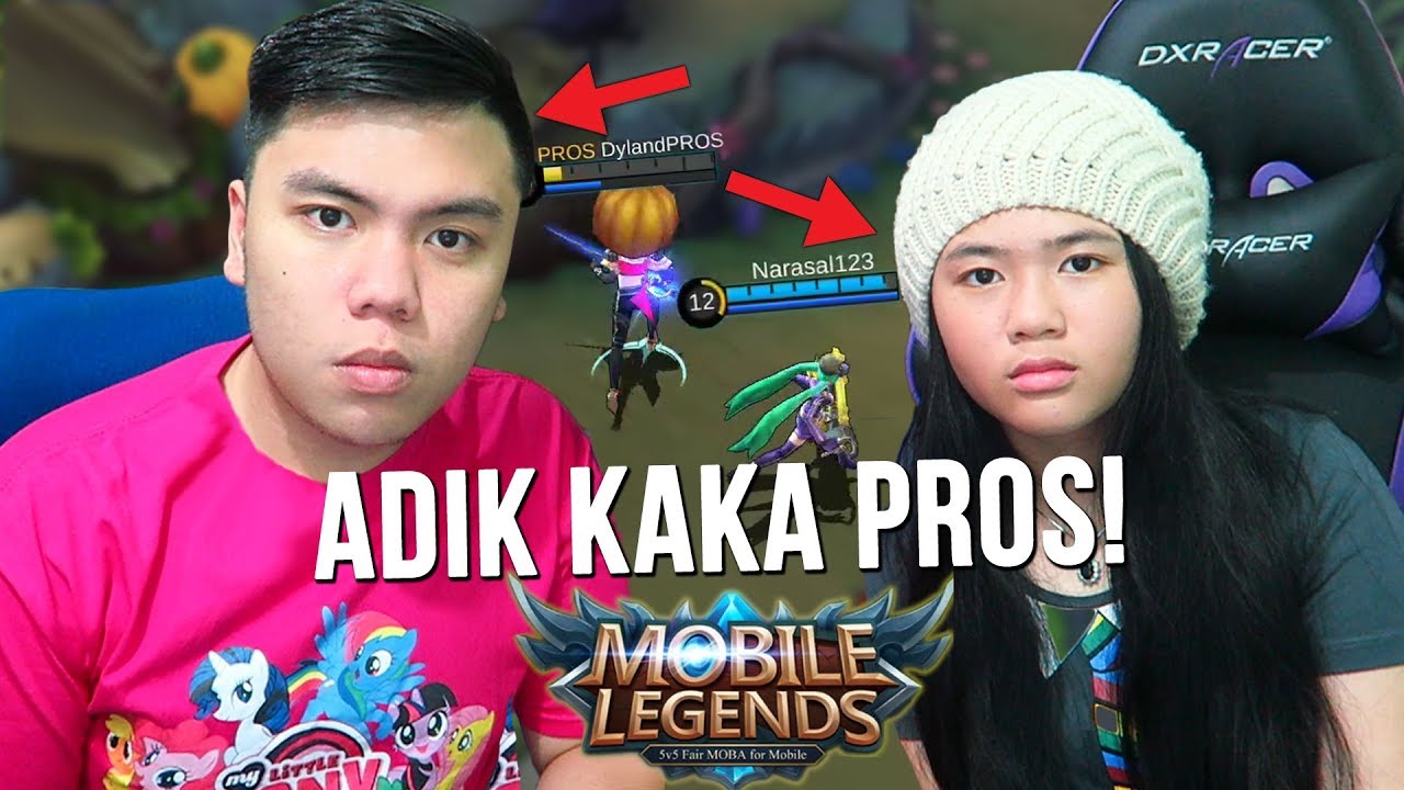 KETIKA PUNYA ADIK CEWE JAGO MAIN ML!?!? - Mobile Legends Indonesia #37