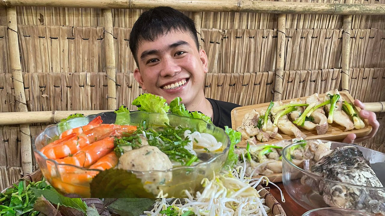 Bánh Canh Cá Lóc Bột Xắt Tự Làm, Chả Cá Thác Lác Thơm Dai Siêu Ngon | Fish Noodle Soup Delicious!