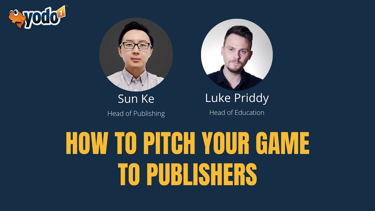 Webinar | How to Pitch Your Game to Publishers