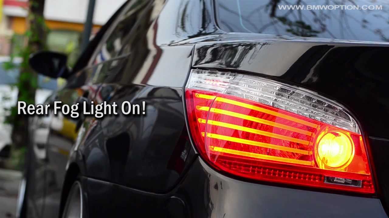 BMWOPTION : E60 LCI TAIL LAMP RETROFIT