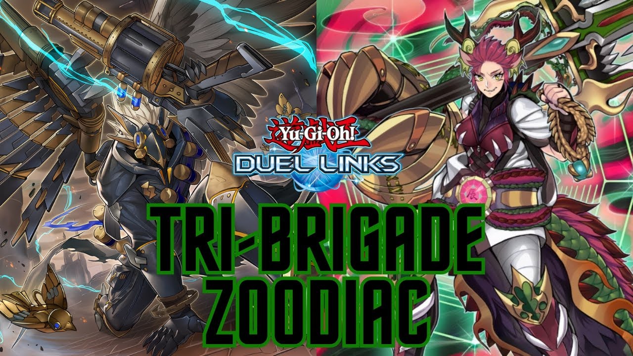 Tri-Brigade Zoodiac in Duel Links | 1 Card For Full Combos + Floodgate !?  [Yu-Gi-Oh! Duel Links]