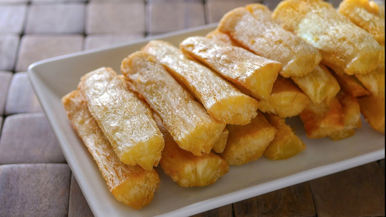 Easy Fried Cassava (Yuca)