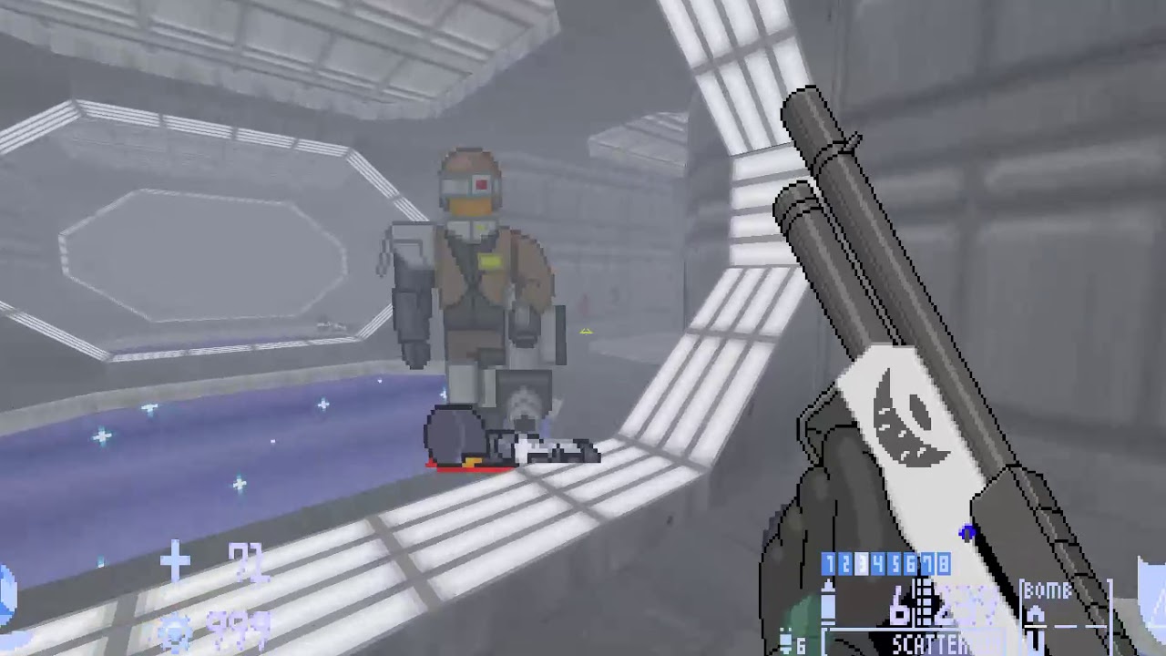 DOOM MOD Netronian Chaos & MAPS PACKS & UPDATES By Captain Jurgh MAP 01