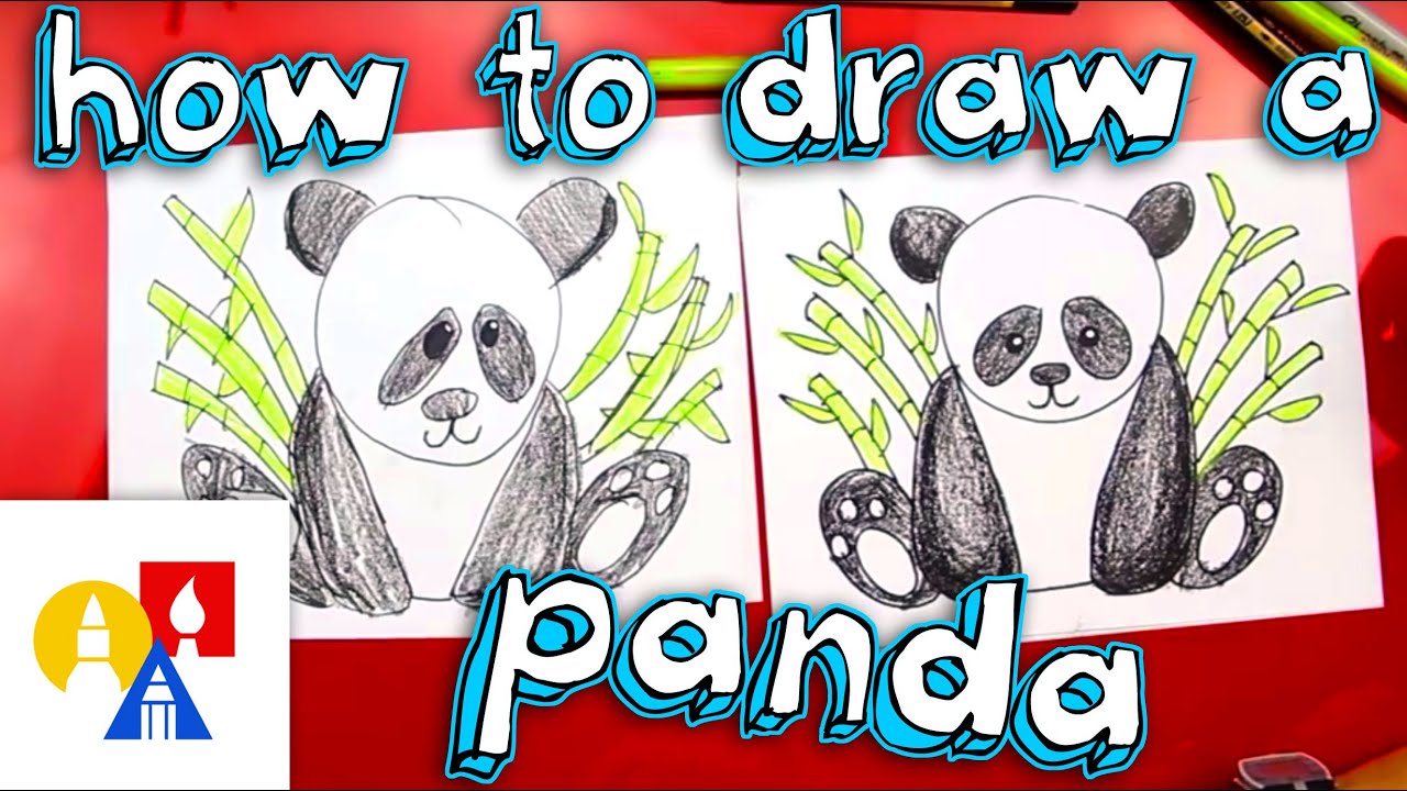 How To Draw A Panda Bear