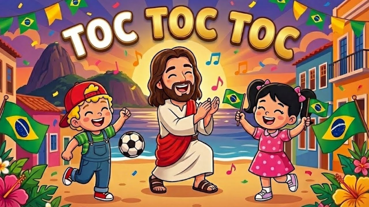 TOC TOC TOC 🎵 Playlist Infantil de Louvor | Música Gospel Infantil | Kids de Jesus