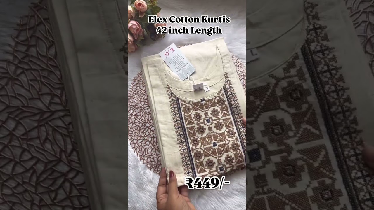 Comment &ldquo;Link&rdquo; to get product link directly❤️Flex Cotton Kurtis✨  ✨Product Codes  ESS268 ✨MRP...