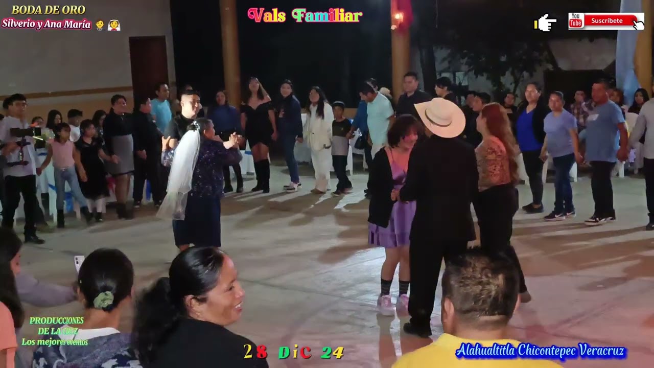 💥BODA DE ORO💥 Silverio y Ana María desde la localidad de Alahualtitla Chicontepec Veracruz 2024.