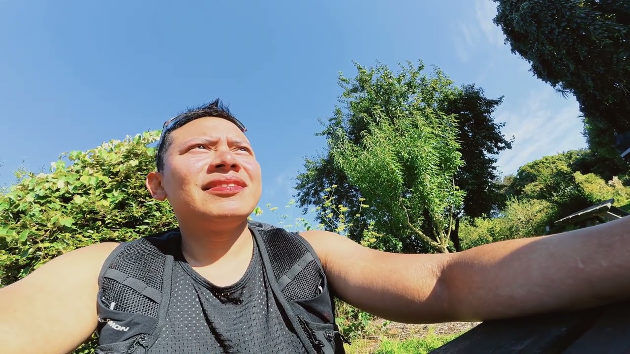 Hard running session, We didn’t finish the goal distance ( cause we got lost 🤣)